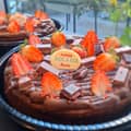 Torta Brownie Moranguetes